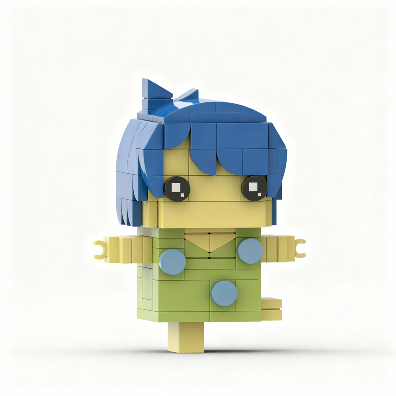 Kids Joy Education - 140pcs MOC Brickheadz Joy Inside 모델