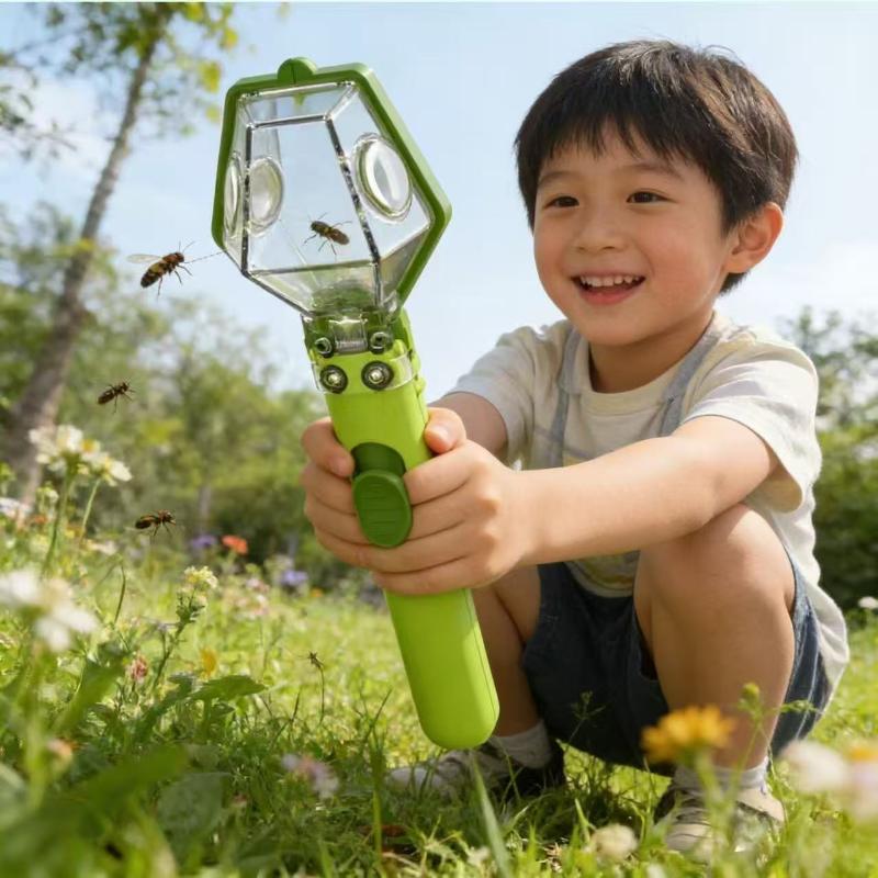 Kids Outdoor Education - 2X 확대경 버그 캐처 곤충 관찰기