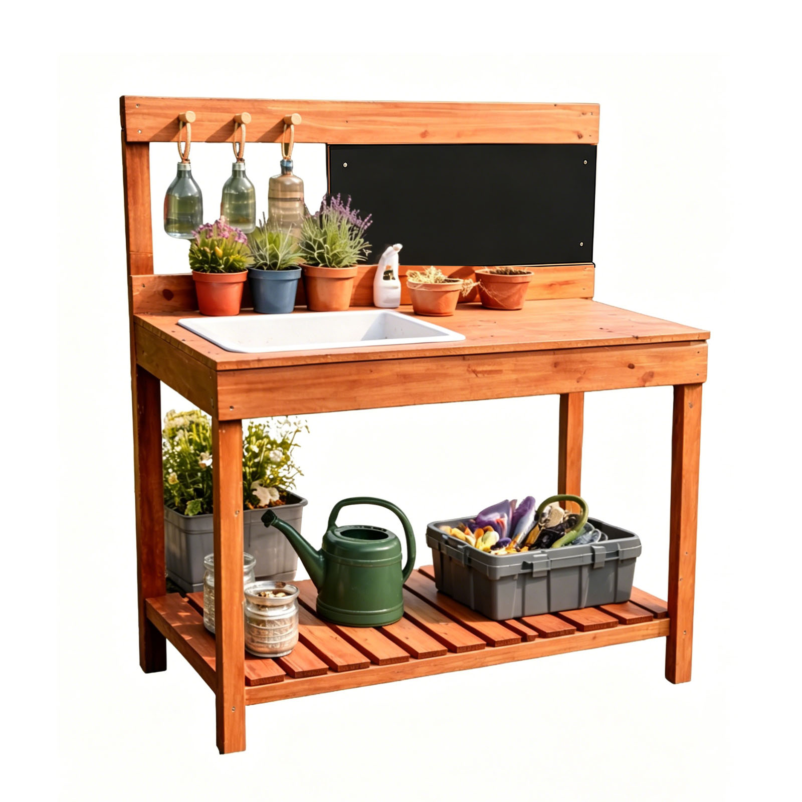 Kids Outdoor Education - 어린이용 나무 화분대, 실내외 정원 재배