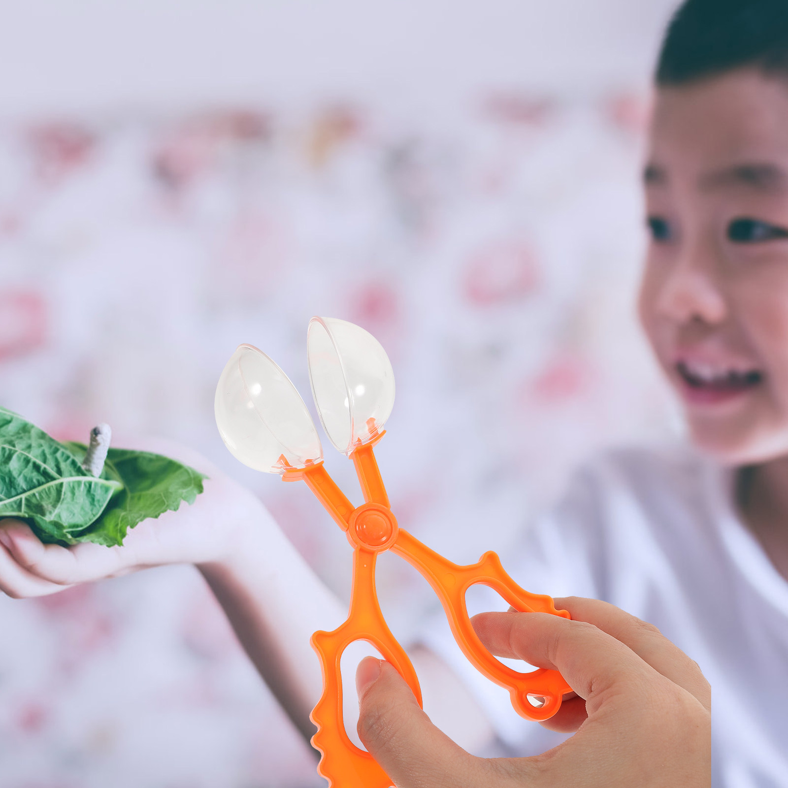 Kids Outdoor Education - 5개입 다양한 색상의 곤충 포획 가위