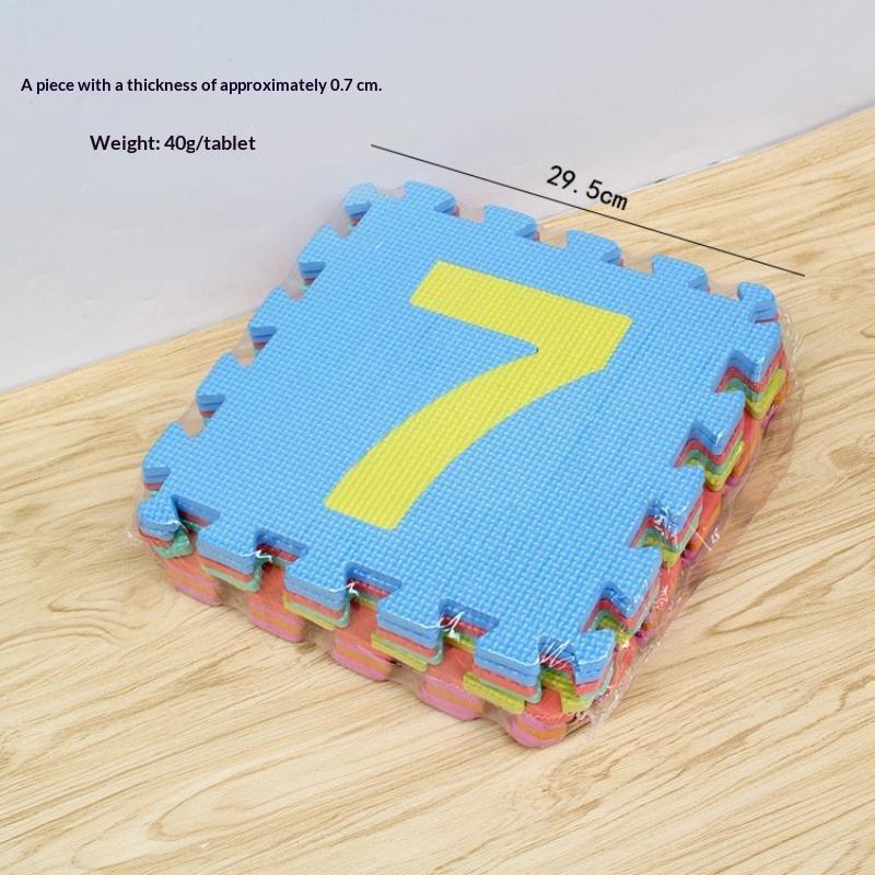 무독성 PE 폼 퍼즐 놀이매트, 아기 기어다니기 및 어 - Kids Educational - Alphabet Numbers & More 리뷰 및 가격