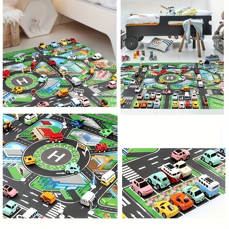 1pc, 도시 교통 놀이 매트, 대형 게임 패드, 방수 - Game Educational For Kids Free 리뷰 및 가격