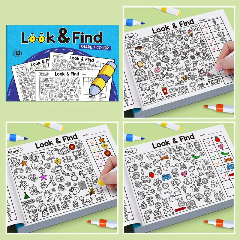 어린이 검색 활동 책 아이 숨겨진 물체 색칠하기 책 대 - Game Educational For Kids Free 리뷰 및 가격