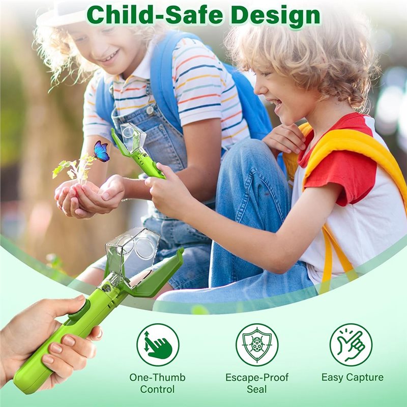 어린이를 위한 벌레 잡이 - 6배 확대경이 포함된 곤충 - Kids Outdoor Education 리뷰 및 가격